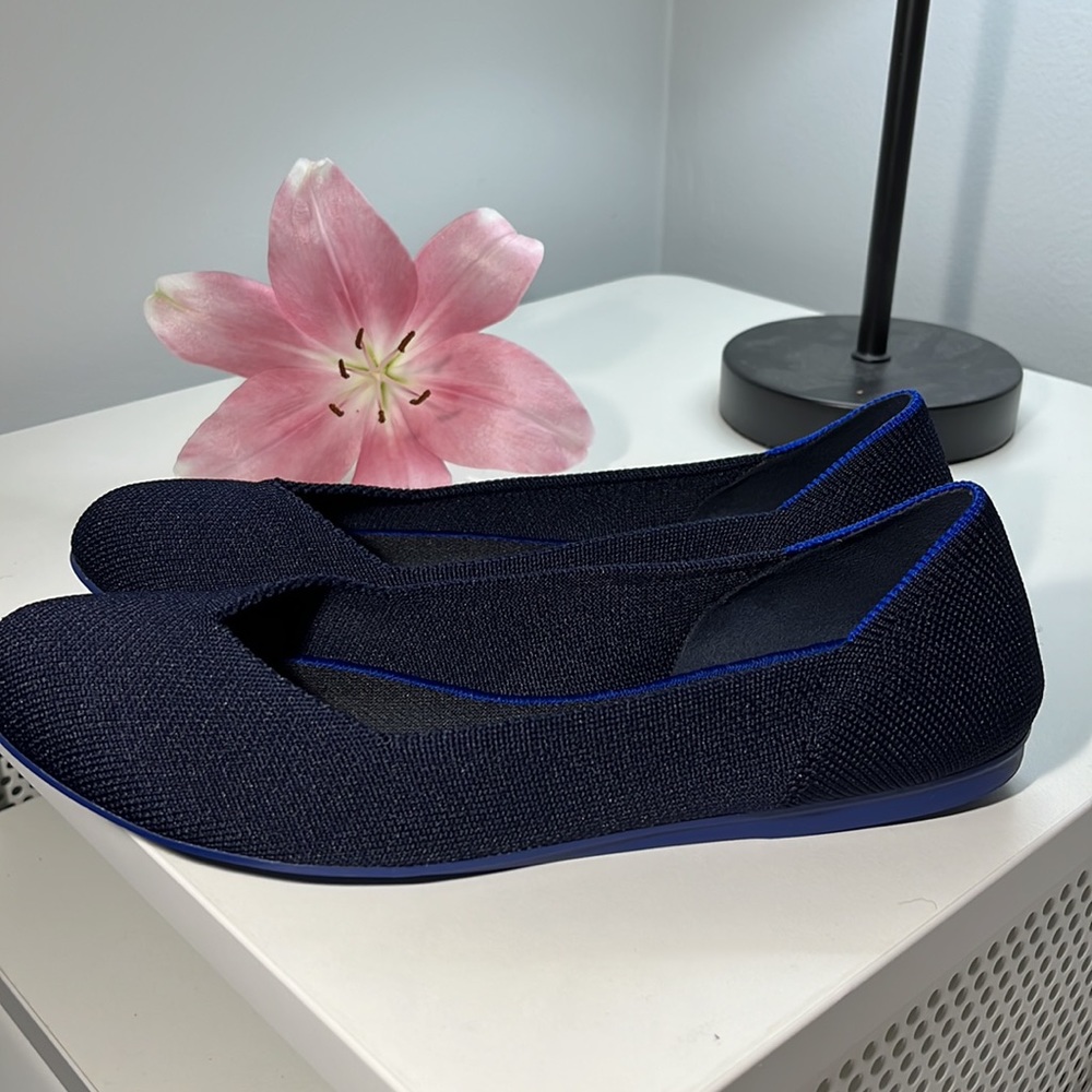 Rothy’s The Flat in Navy Size 8